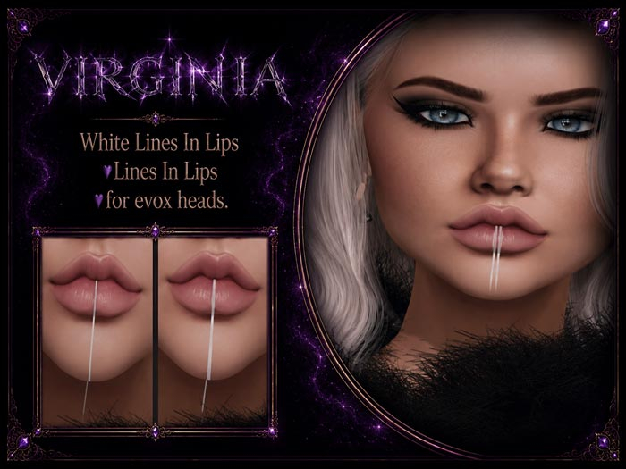 :::VIRGINIA:::White Lines In Lips