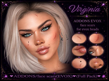:::VIRGINIA:::ADDONS/face scars(EVOX)Full Pack