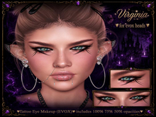 :::VIRGINIA:::Tattoo Eye Makeup (EVOX)