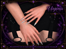 :::VIRGINIA:::ADDONS/veins for hands (BOM)includes four opacity