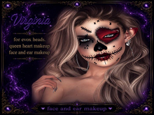 :::VIRGINIA:::maqueup queen heart (for evox heads)