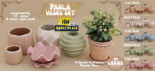 - Legna - Paula Vase Set (Fatpack)