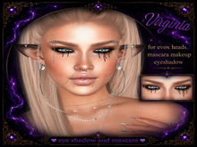 :::VIRGINIA:::mascara and eye shadow (for evox heads)