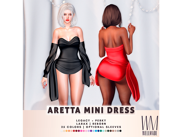 [WellMade] Aretta Mini Dress