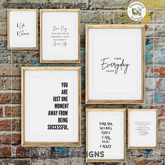 DD Inspirational Art Frames