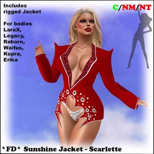 *FD* Sunshine Jacket [Boxed] Scarlette