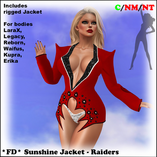 *FD* Sunshine Jacket [Boxed] Raiders