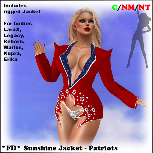 *FD* Sunshine Jacket [Boxed] Patriots