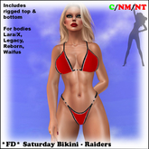*FD* Saturday Bikini [Boxed] Raiders