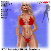 *FD* Saturday Bikini [Boxed] Scarlette