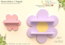 cedar. bloom shelves // fatpack {Please Add}
