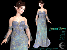 BMe Aurora Gown Sky (add)