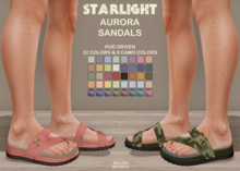 :: SA ::  Aurora Sandals with HUD