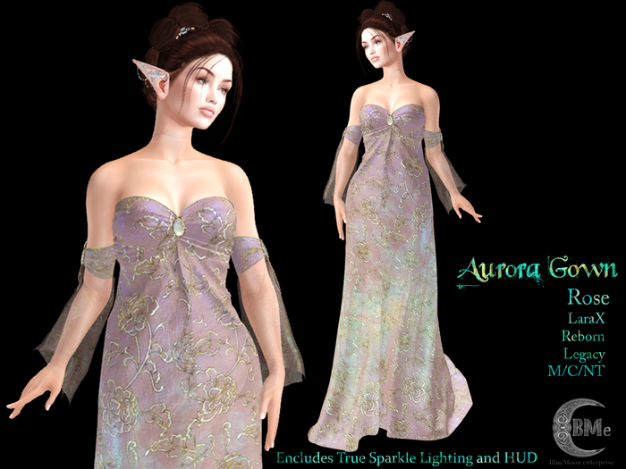BMe Aurora Gown Rose (add)