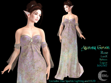 BMe Aurora Gown Rose (add)