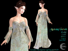 BMe Aurora Gown Gold (add)