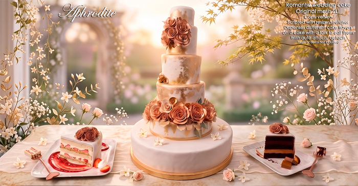 <Aphrodite> Romantic Wedding cake