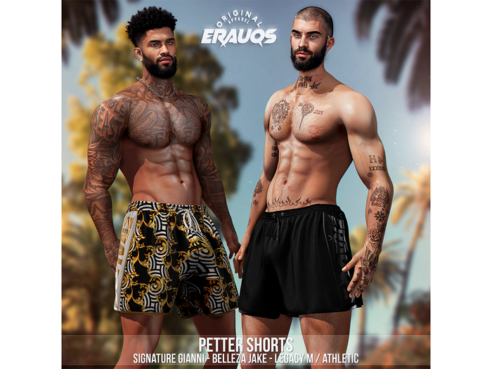 [ ERAUQS ] - Petter Shorts - Fatpack