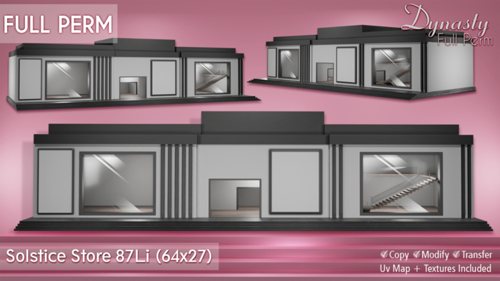 50%OFF LIMITED - Dynasty Full Perm - Solstice Store 87Li (64x27)