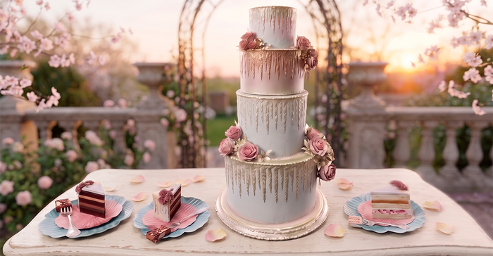 <Aphrodite> Spring wedding cake