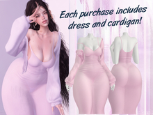 Lunar - Milf Cardi & Dress - Bubblegum Pink