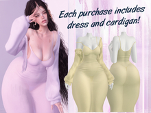 Lunar - Milf Cardi & Dress - Summer Green