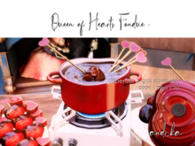 ADD/andika {Queen of Hearts Fondue}Dispenser Set