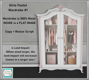 *CC* Girls Pastel Wardrobe #1  [boxed]