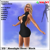 *FD* Moonlight Dress [Boxed] Black