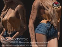 DO INK TATTOO MY WORD