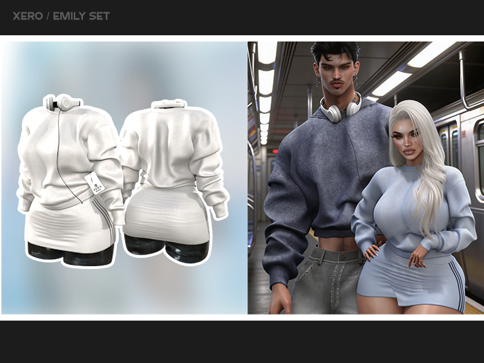 [XERO] Emily Set (Snow)