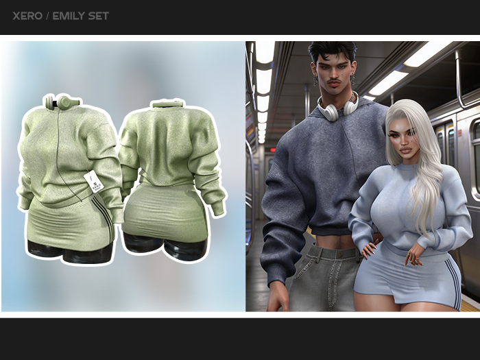 [XERO] Emily Set (Sage)