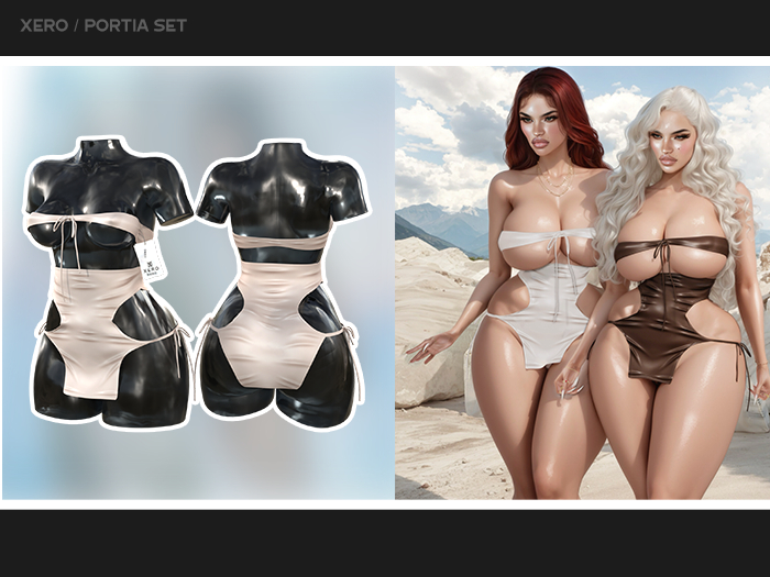 [XERO] Portia Set (Cream)