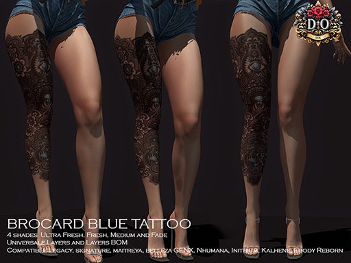 DO INK TATTOO BROCARD SAPHIRE