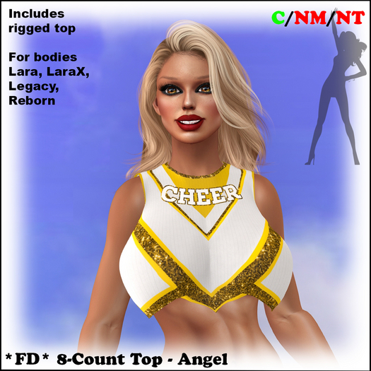 *FD* 8-Count Top [Boxed]  Angel