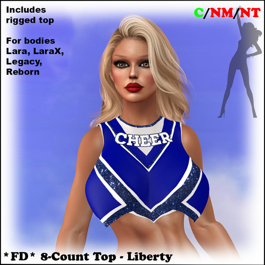 *FD* 8-Count Top [Boxed]  Liberty