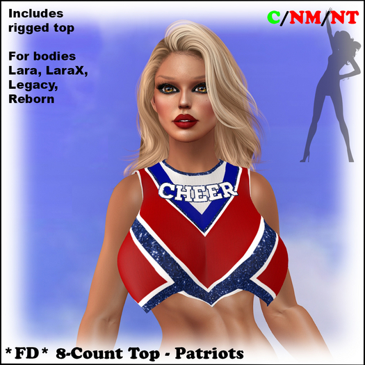 *FD* 8-Count Top [Boxed]  Patriots