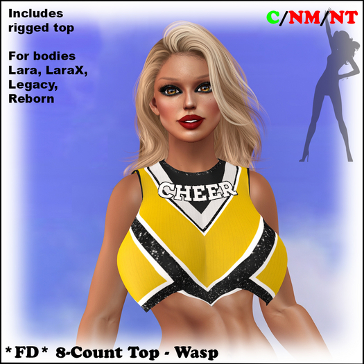 *FD* 8-Count Top [Boxed]  Wasp