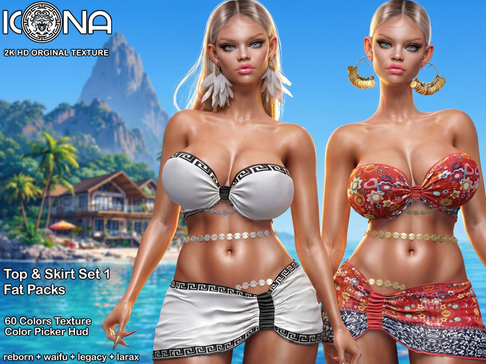 Demo Top & Skirt Set 1 Fat Packs