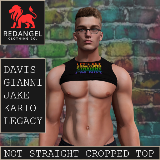 Pride 26 - Not Straight Cropped Top