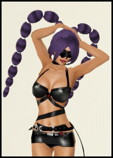 Handlebars Plum Hair