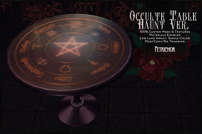 :[P]:- Occulte Table - Haunt
