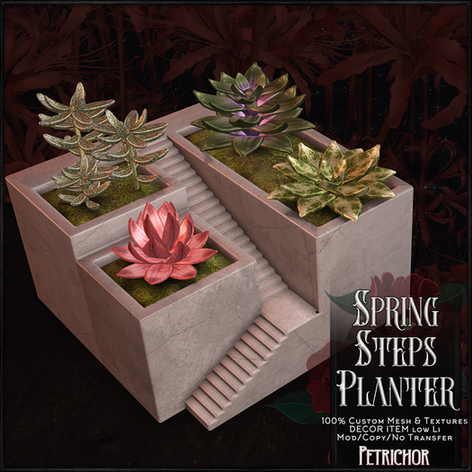 :[P]:- Spring Steps Planter 