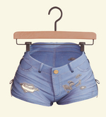 BLUEBELL Fanny Short Blue Denim