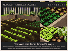 KraftWork Willow Lane Farm Beds & Crops (Add Me)