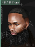 [//REBIRTH/]-BEARD_#08 curly-[FATPACK]