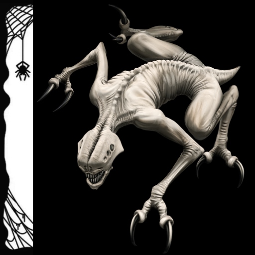 Second Life Marketplace - -AH-, Cavern Crawler,crawling demon,alien ...