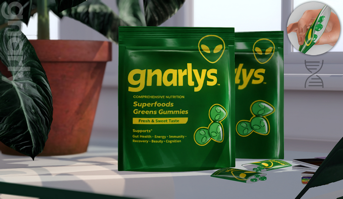 Gnarly. - Green Gummies - (MyStory)