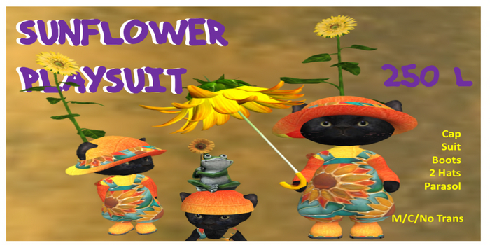 Sunflower Playsuit Box