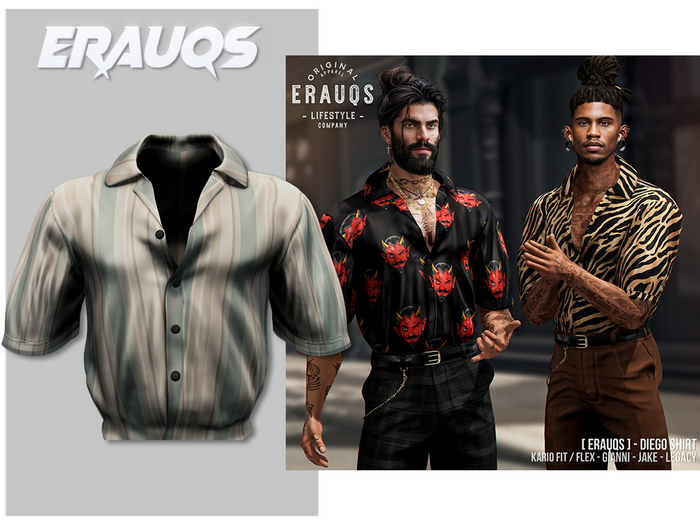 [ ERAUQS ] - Diego Shirt - 02
